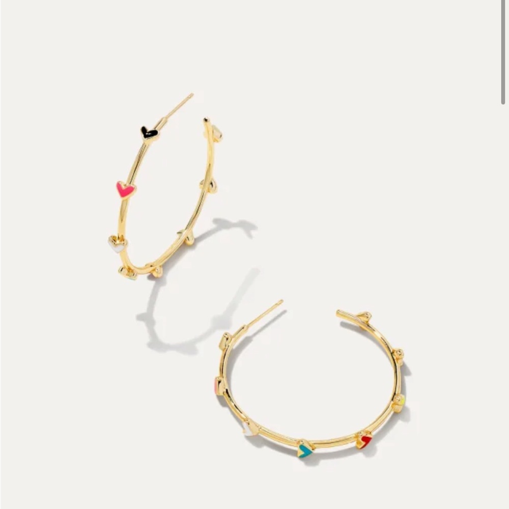 Kendra Scott hoop earrings